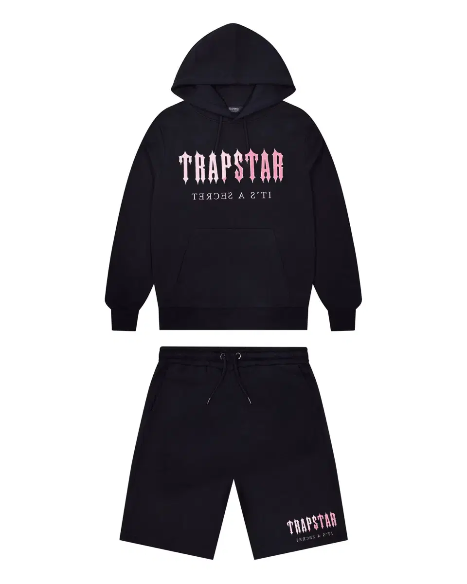 트랩스타 trapstar 아이언게이트 후드 반바지 셋업